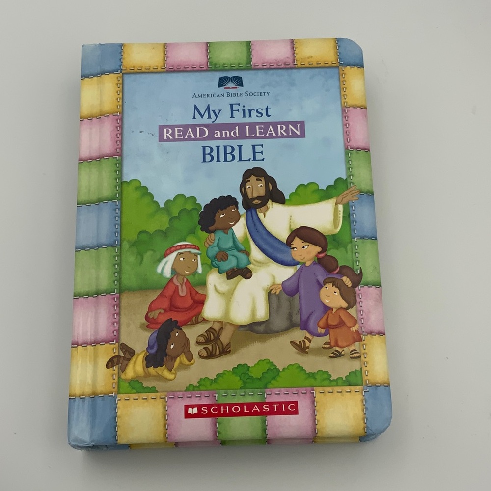 Scholastic My First Read and Learn Bible - Colorful Edition Hardback Board Book